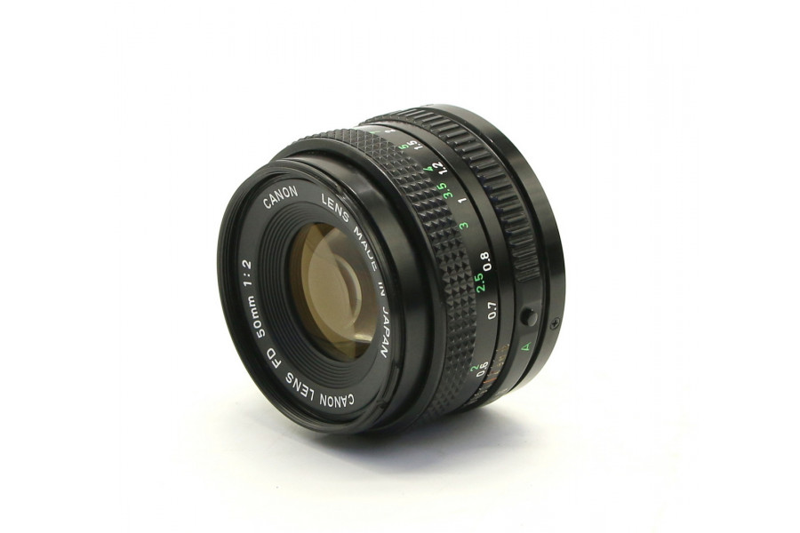 Светосильный мануальный объектив Canon FD 2/50mm