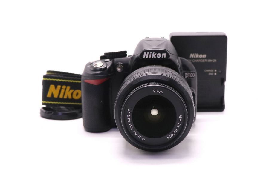 Фотоаппарат Nikon D3100 kit (пробег 6470 кадров)