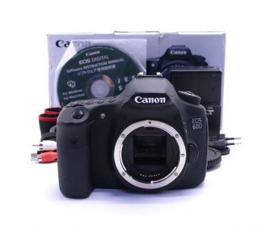 Canon EOS 60D body в упаковке (пробег 17000 кадров)