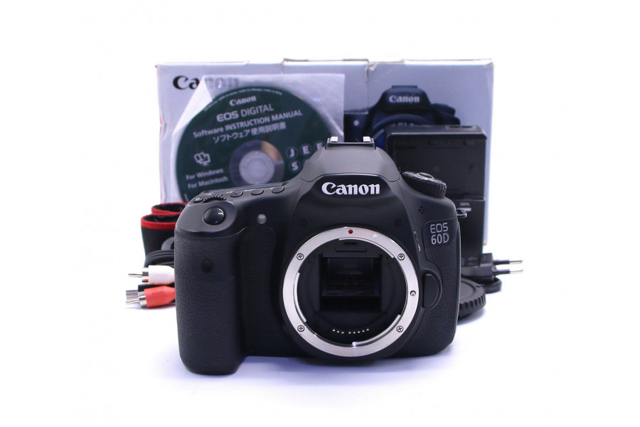 Canon EOS 60D body в упаковке (пробег 17000 кадров)