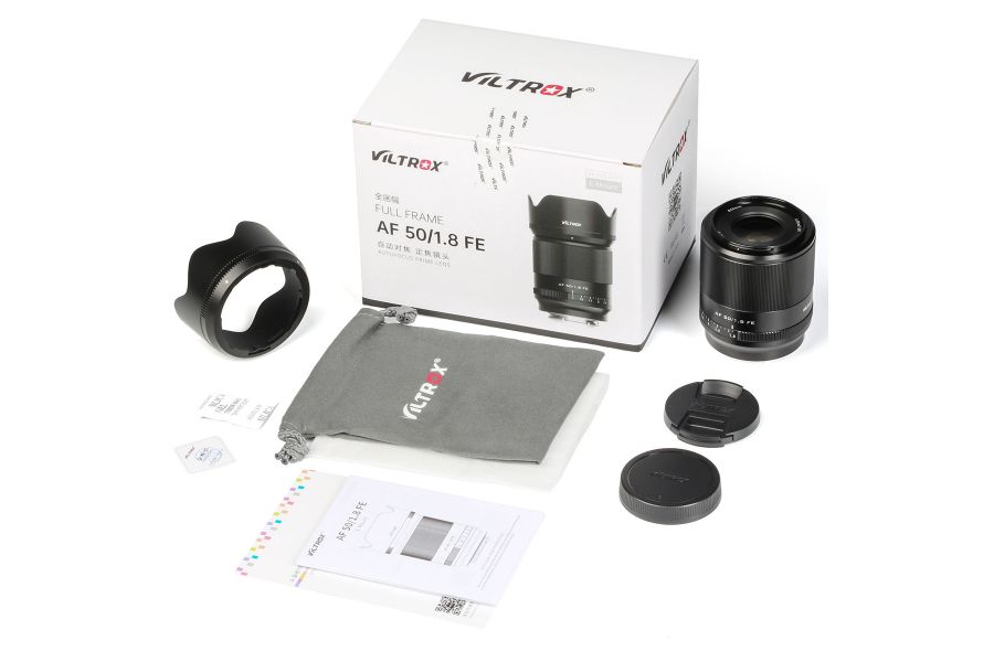 Объектив Viltrox 50mm AF F1.8 для Sony E Автофокус