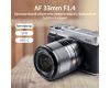 Объектив Viltrox AF 33mm f/1.4 для Fujifilm FX