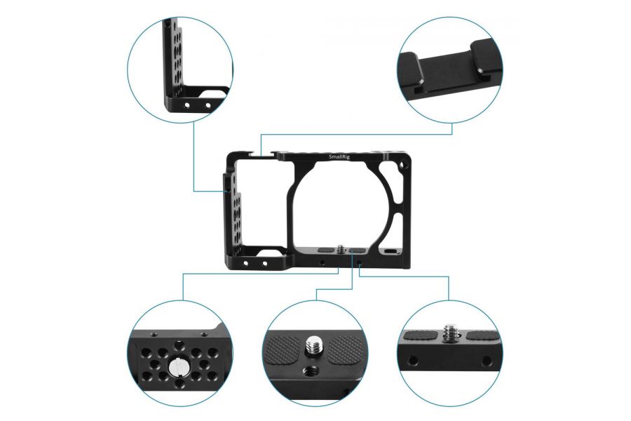 Клетка SmallRig 1661 для Sony a6500/a6300/a6000 Новая, алюминиевый сплав