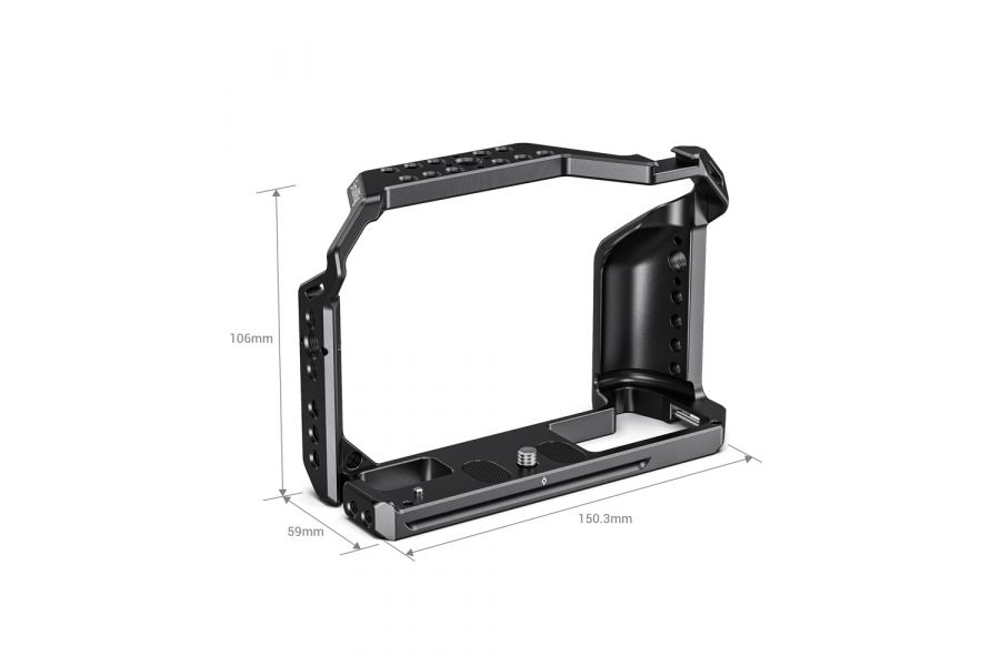 Клетка SmallRig CCF2808 для Fujifilm X-T4 черная, алюминиевая
