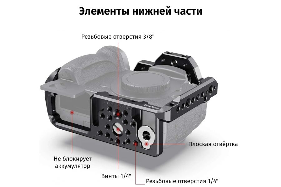 Клетка SmallRig CCP2646 для Panasonic Lumix GH5 / GH5 II / GH5S