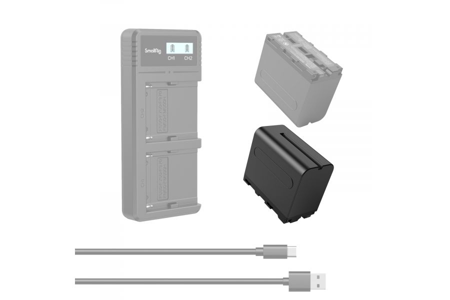 Аккумулятор SmallRig 4073 NP-F970 литий-ионный (7800 мАч, 7.2 В)