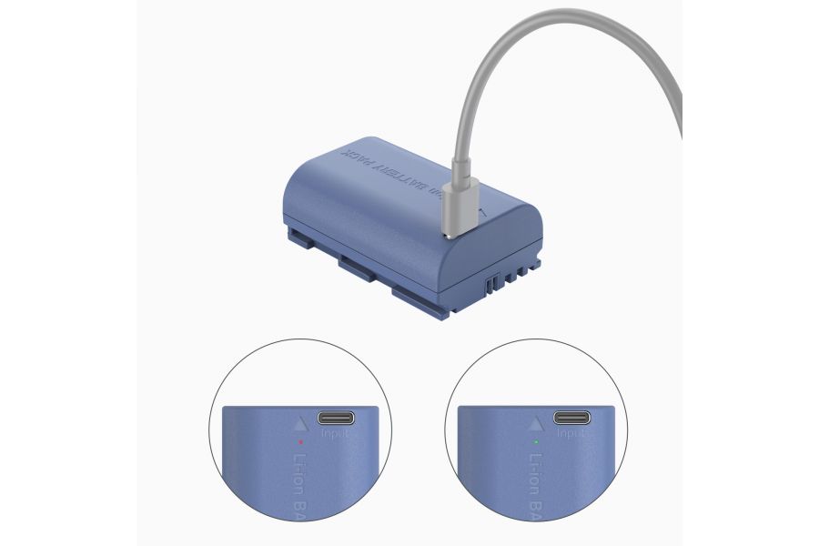 Аккумулятор SmallRig 4264 LP-E6NH USB-C