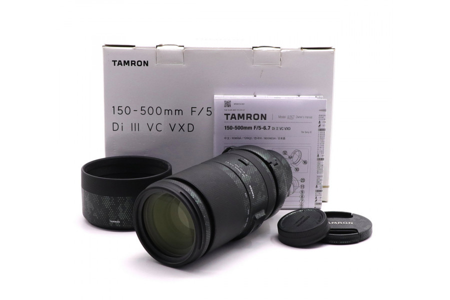 Tamron 150-500mm F/5-6.7 Di III VC VXD (A057S) Sony E в упаковке