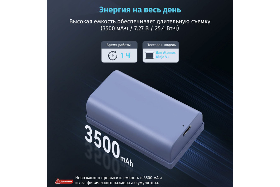 Аккумулятор SmallRig 4331 NP-F550 USB-C