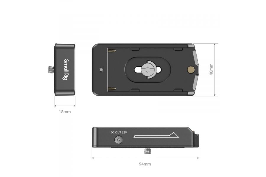 Адаптер питания SmallRig 3018 NP-F