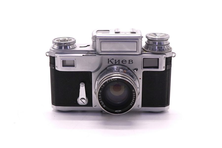 Киев 3 + Юпитер-8 П 2/50 (СССР, 1955) в упаковке