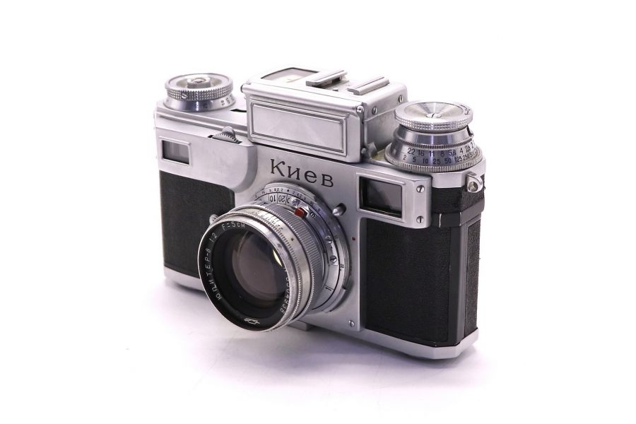 Киев 3 + Юпитер-8 П 2/50 (СССР, 1955) в упаковке