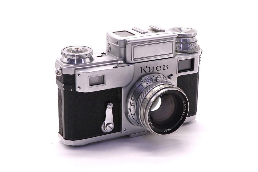 Киев 3 + Юпитер-8 П 2/50 (СССР, 1955) в упаковке