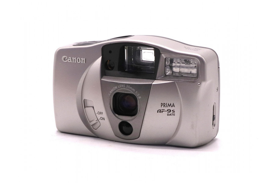 Компактный плёночный Canon Prima AF-9S в упаковке