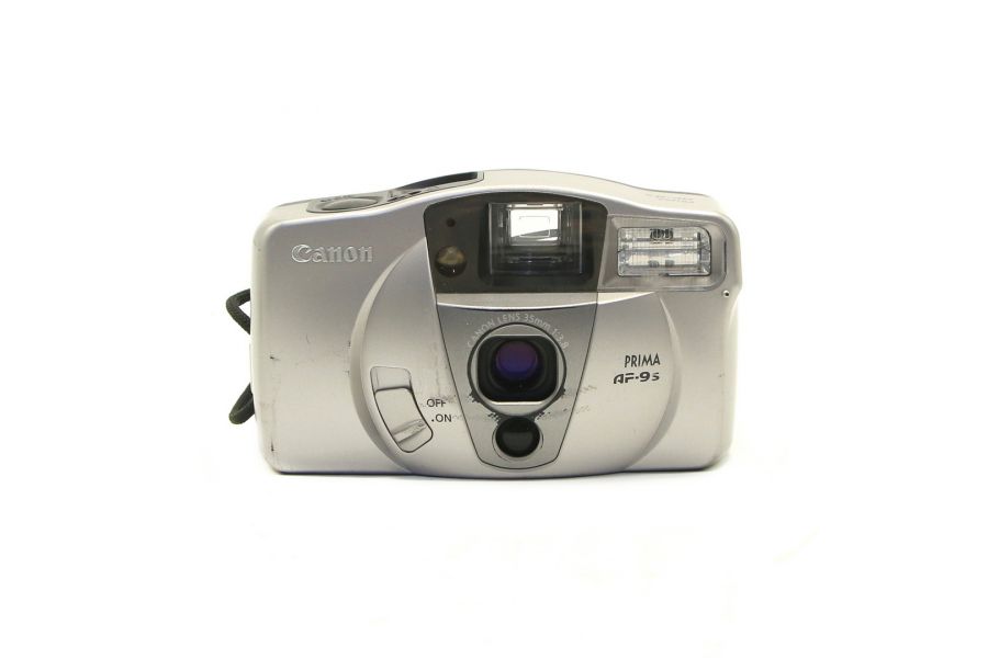 Компактный плёночный Canon Prima AF-9S в упаковке 