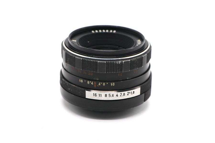 Объектив светосильный Pentacon auto 1.8/50 зебра