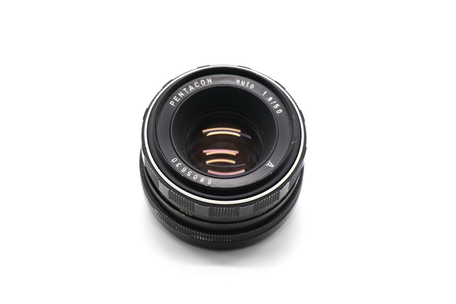 Объектив светосильный Pentacon auto 1.8/50 зебра