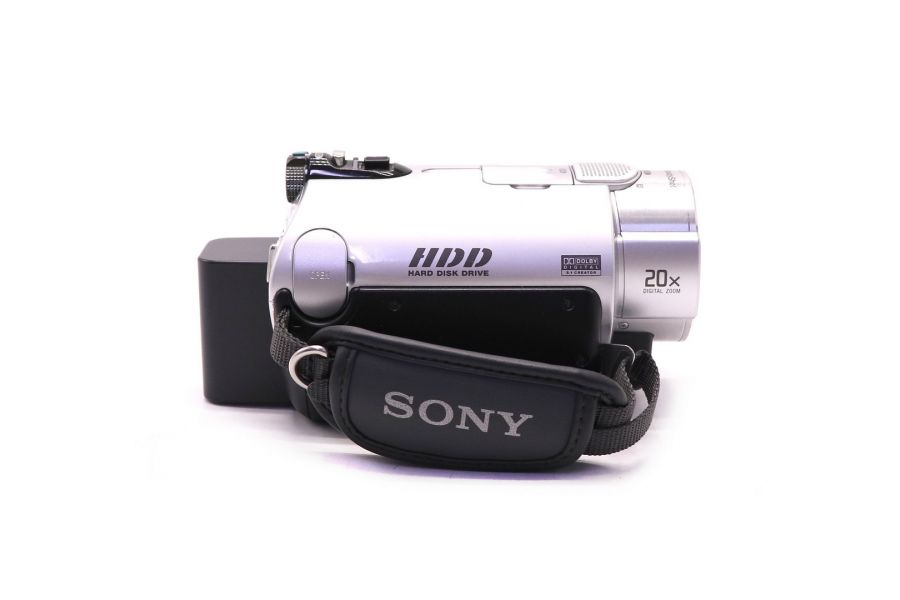 С жестким диском 40ГБ видеокамера Sony DCR-SR300E