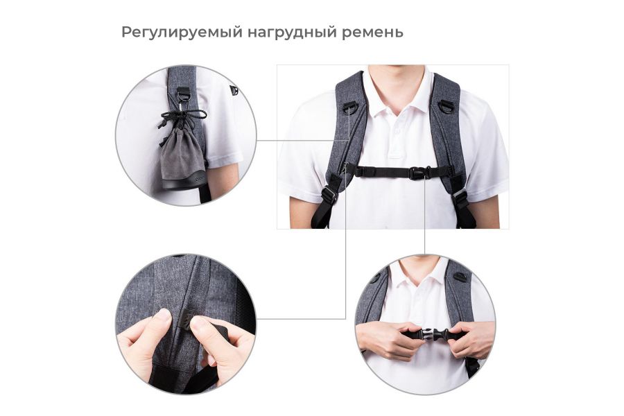 Фоторюкзак K&F Concept 15 л V2 KF13.044V5