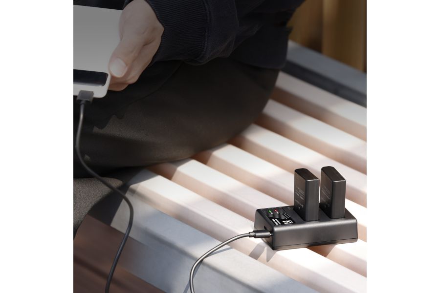 Зарядка и два аккумулятора EN-EL14 K&F Concept