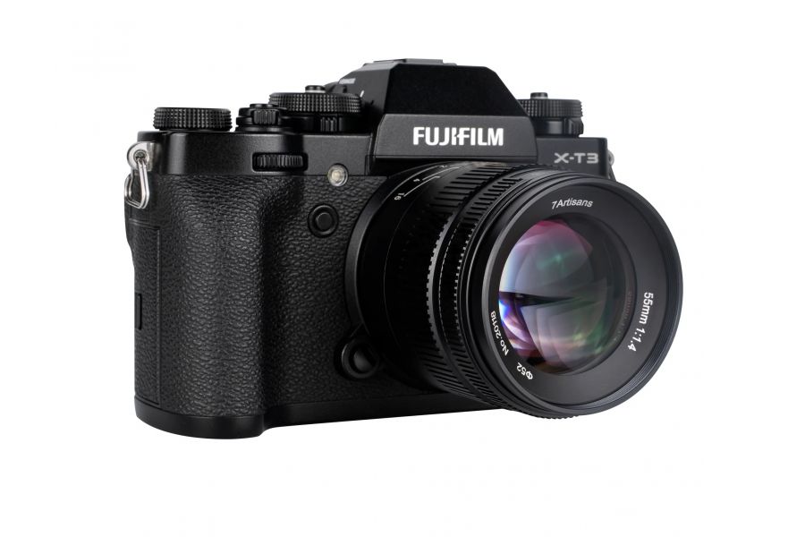 Объектив 7artisans 55mm f/1.4 Mark II Fuji (FX Mount)
