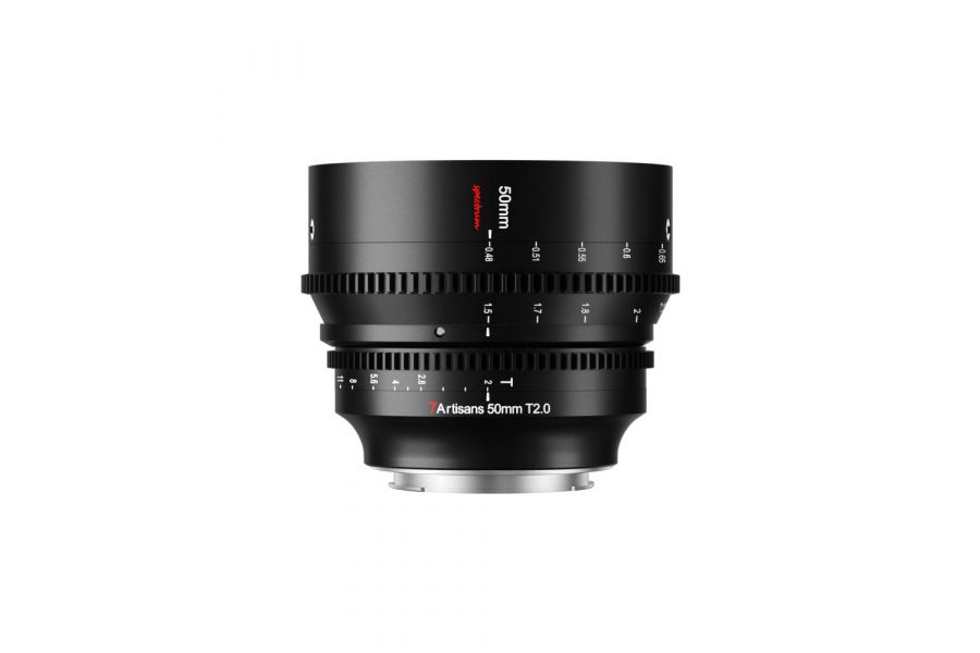 Кинообъектив 7Artisans 50mm T2.0 для Sony E