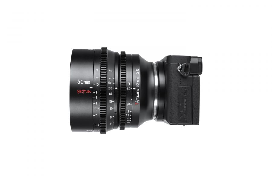 Кинообъектив 7Artisans 50mm T2.0 для Sony E