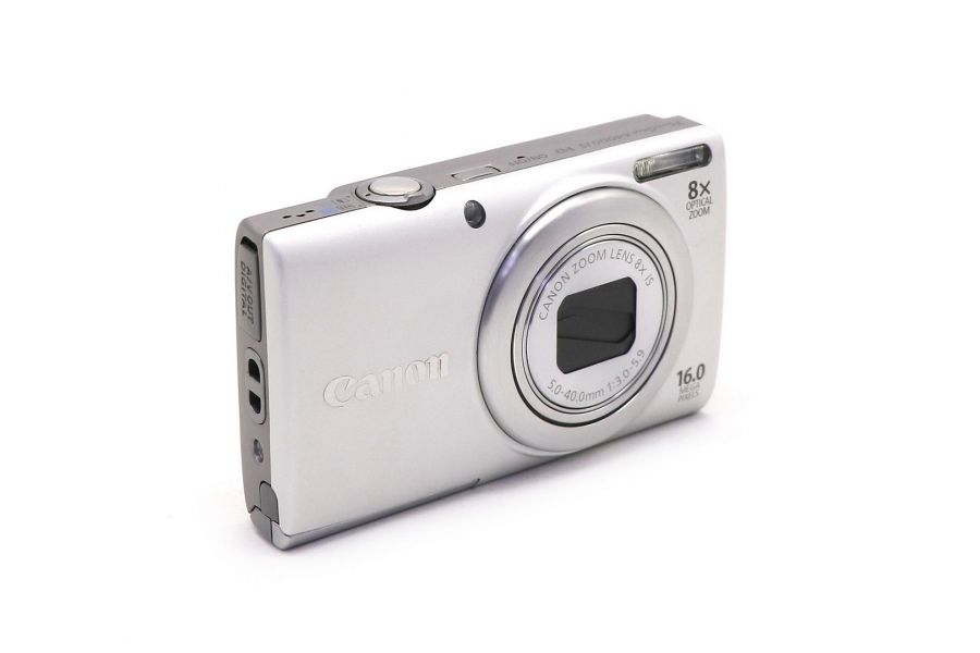 Фотоаппарат серебристый Canon PowerShot A4000 IS