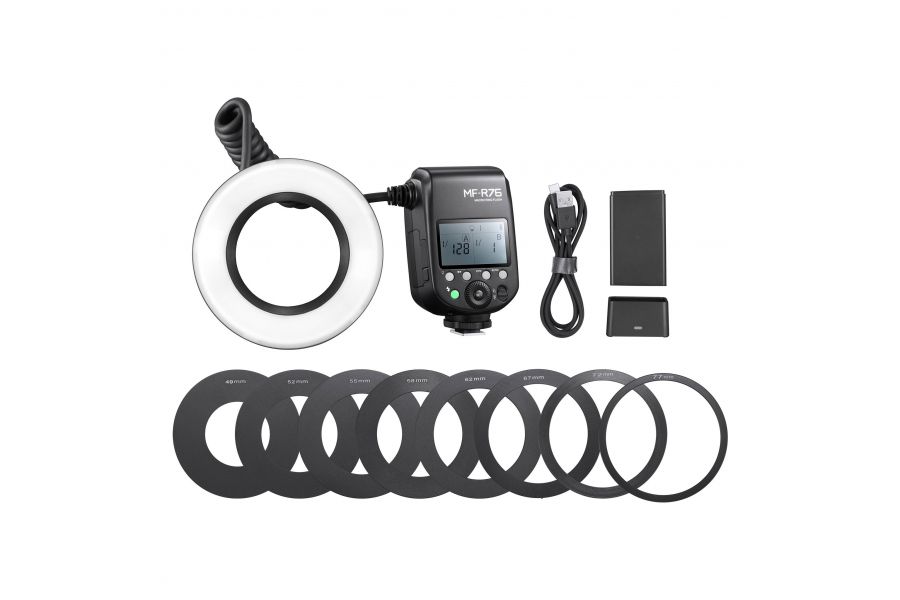 Вспышка для макросъемки Godox MF-R76