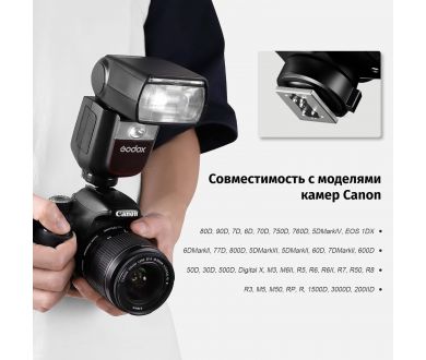 Фотовспышка Godox Ving V860IIIC TTL для Canon