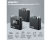 Беспроводной петличный микрофон Godox Virso M2 (2tx+1rx)