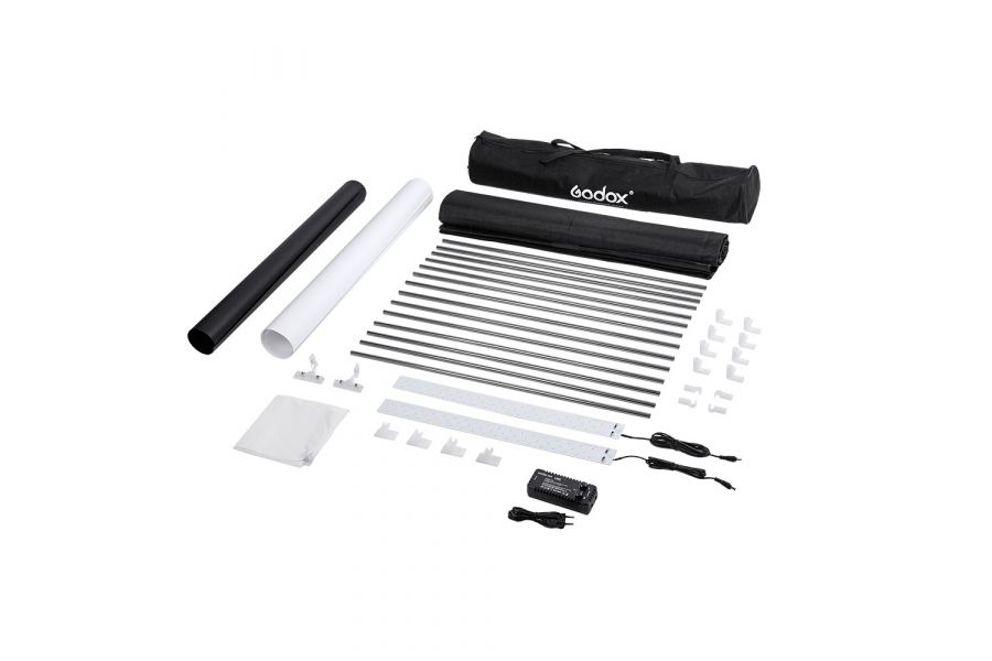 Фотобокс Godox LSD80 с LED подсветкой (5800 К ± 200 К), черный