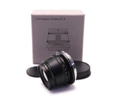 TTartisan 35mm F1.4 APS-C for T-mount в упаковке