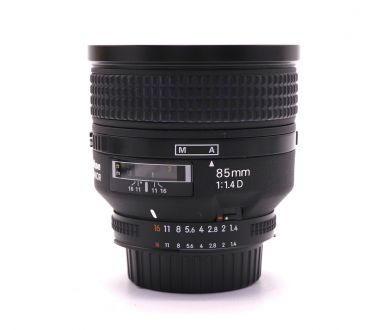 Объектив Nikon 85mm f/1.4D IF AF Nikkor в упаковке