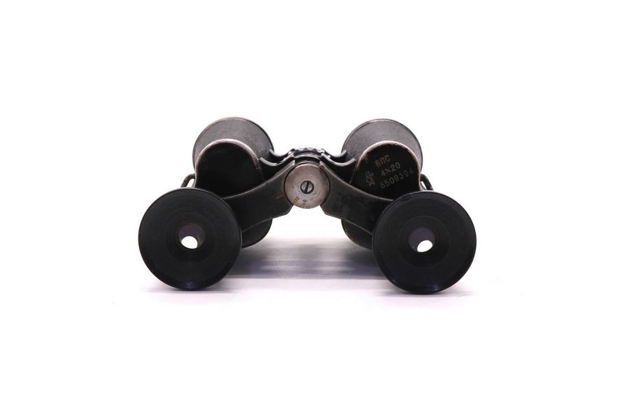 Призменный черный спортивный Бинокль БПС 4х20