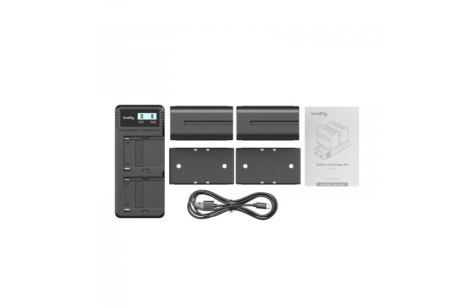 SmallRig 3823 - 2 аккумулятора NP-F970 + зарядка