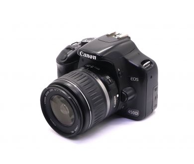Canon EOS 450D kit (пробег 28900 кадров)