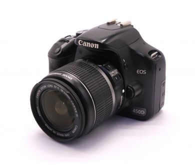 Canon EOS 450D kit (пробег 21800 кадров)