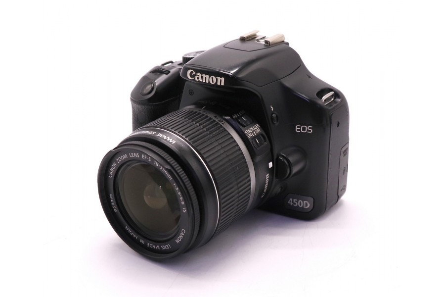 Canon EOS 450D kit (пробег 21800 кадров)