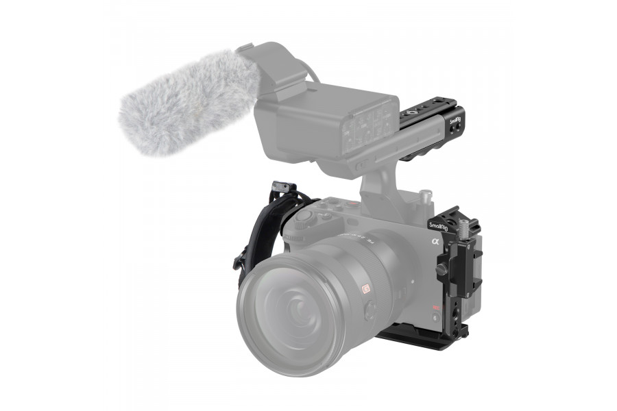 Клетка SmallRig 4184 для Sony FX30 / FX3 черная, алюминиевая