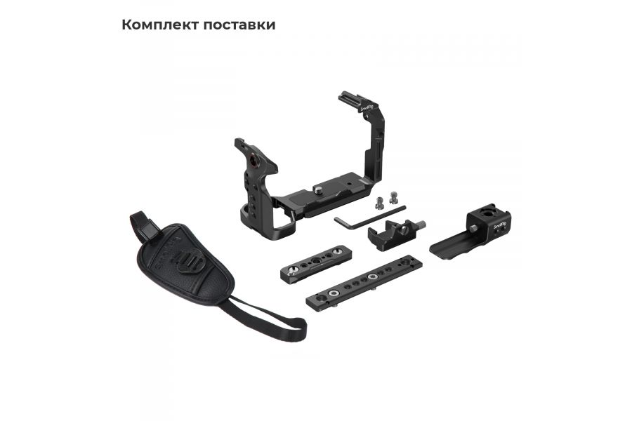 Клетка SmallRig 4184 для Sony FX30 / FX3 черная, алюминиевая