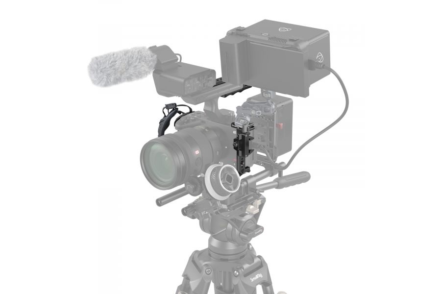 Клетка SmallRig 4184 для Sony FX30 / FX3 черная, алюминиевая
