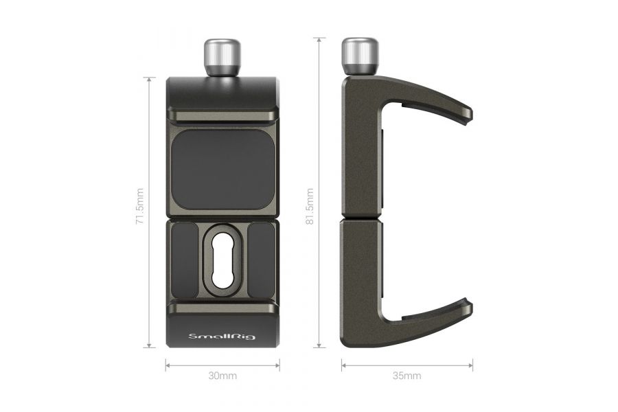 Держатель SmallRig 2790 с резиновыми накладками для внешнего аккумулятора