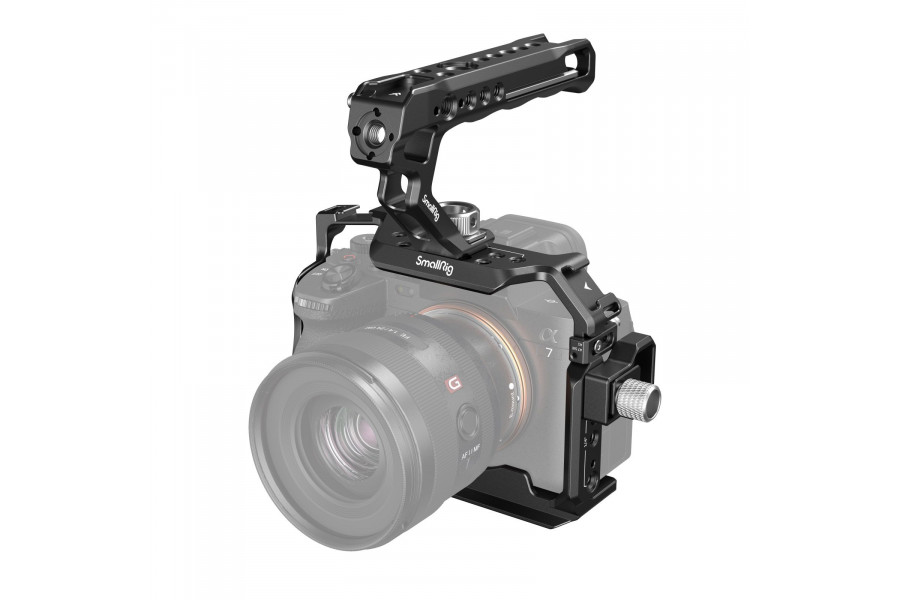 Клетка Smallrig 3668B для Sony a7 IV/a7S III черная, алюминиевая