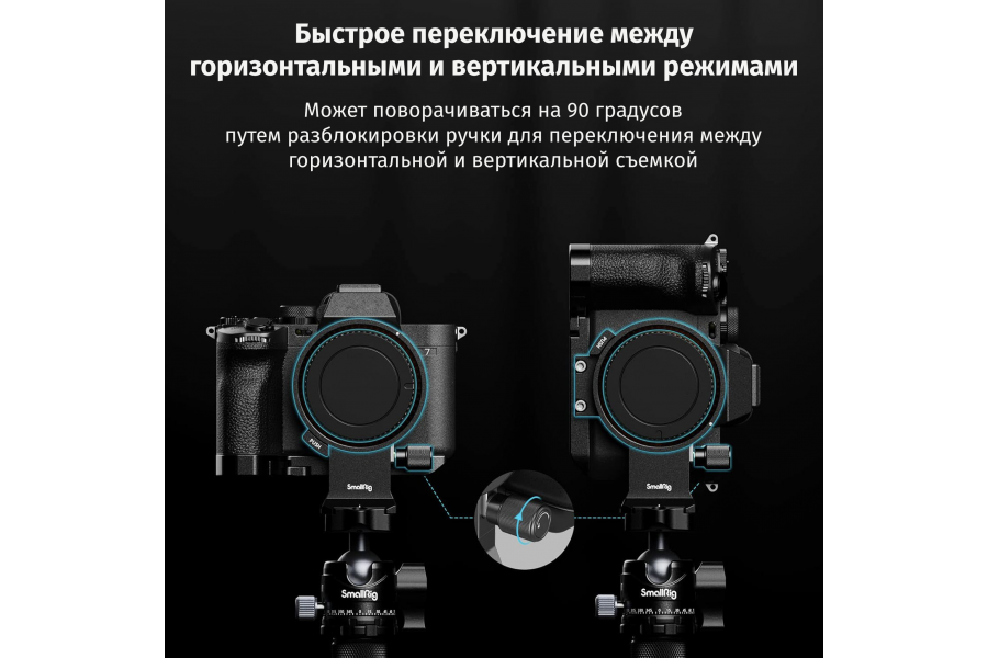 Поворотная площадка SmallRig 4148 для Sony A7R V A7R IV A7 IV A7S III