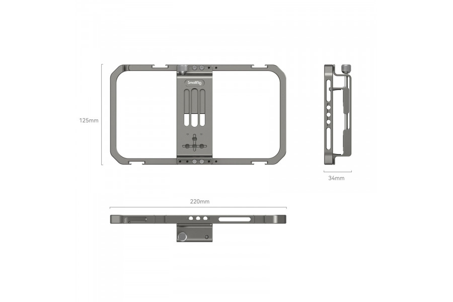 Клетка для смартфона SmallRig 2791B универсальная