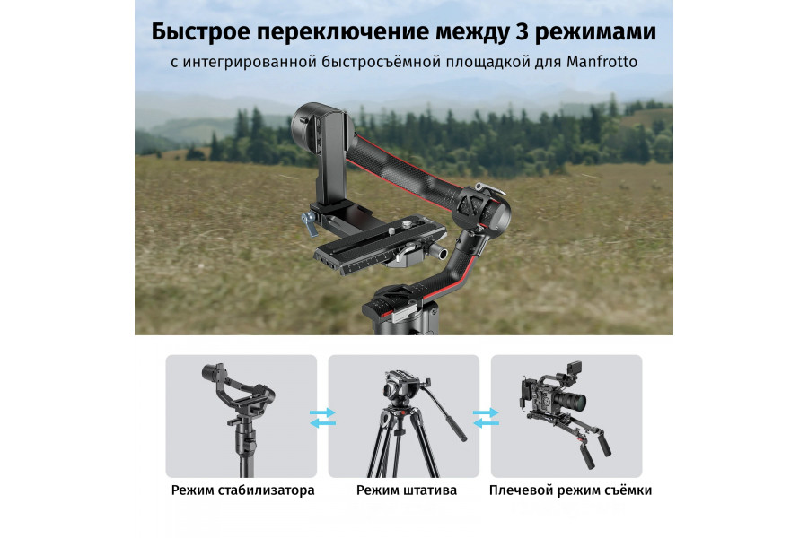 Быстросъёмная площадка SmallRig 3158 для DJI RS 2/RSC 2/Ronin-S