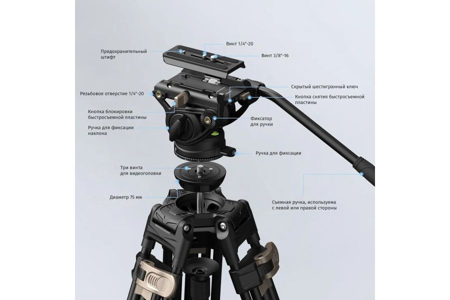 Штатив SmallRig FreeBlazer AD-80 Kit