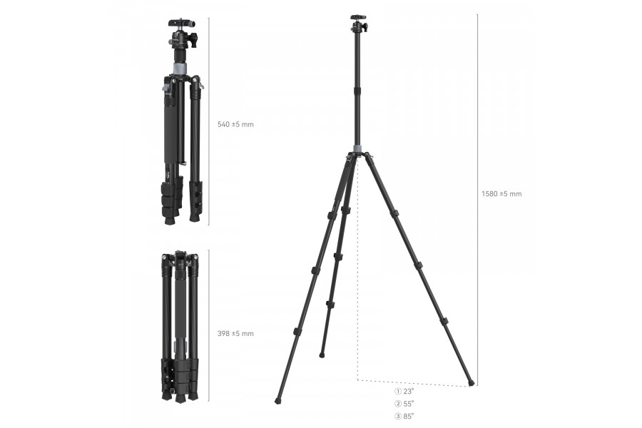 Штатив SmallRig 4059 Carbon AP-20 Карбоновый Новый