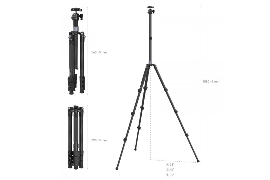 Штатив SmallRig 4059 Carbon AP-20 Карбоновый Новый